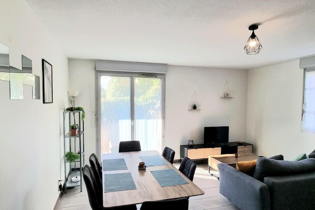 Апартаменти T2 Pool & Terrasse - Parking - Metro - Wifi Тулуза Екстер'єр фото